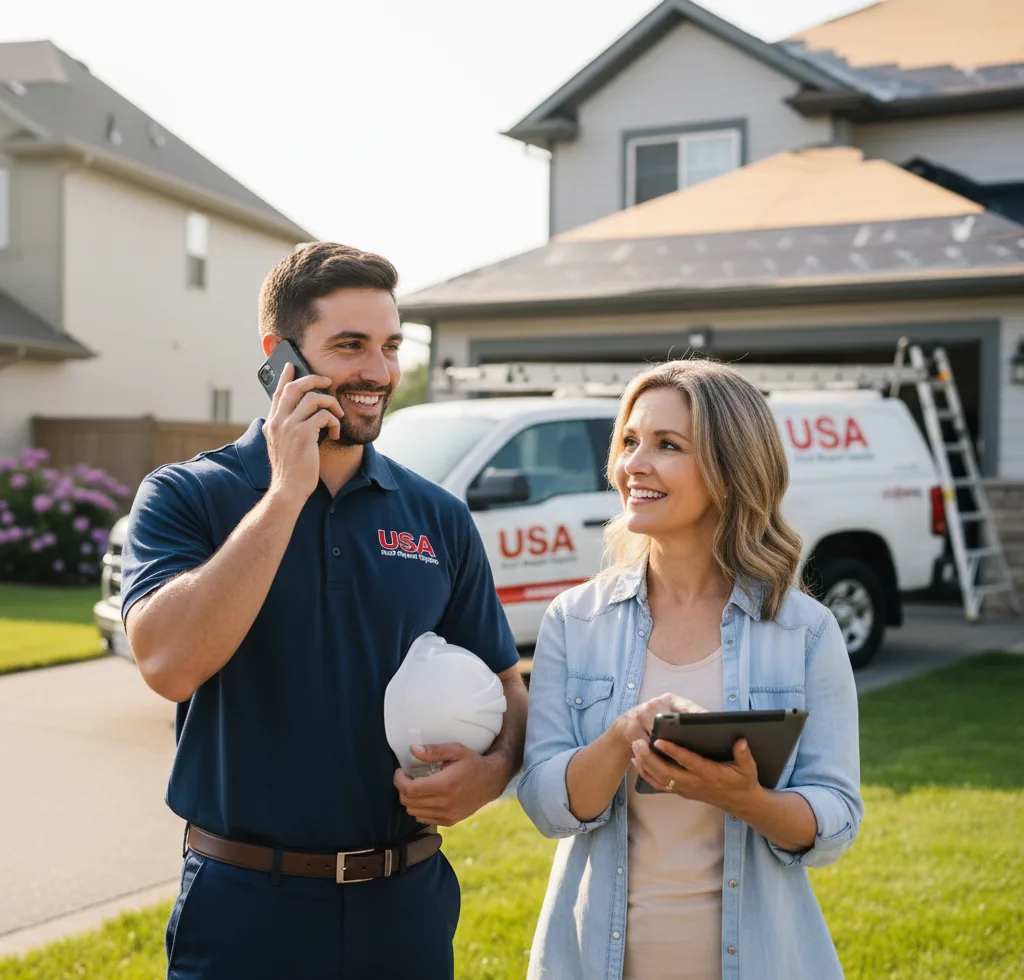USA Roof Repair Experts customer support in Chenoa
